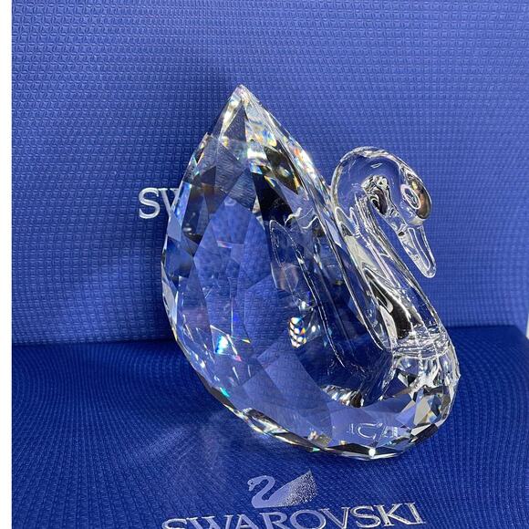 Swarovski Swan Small Figurine From Brilliant Sculptures Collection - Picture 3 of 8